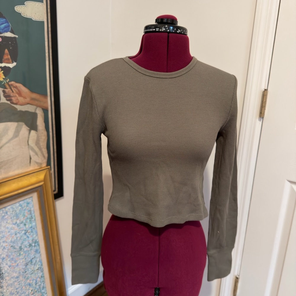 nuuds Olive Long Sleeve Tee